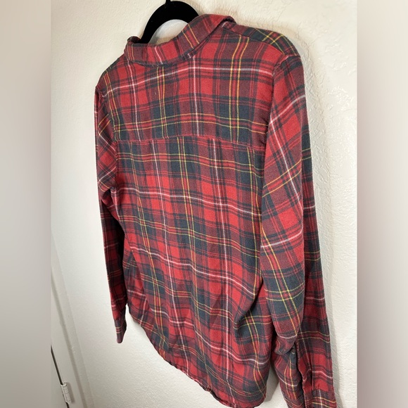 Hurley Wilson Red Plaid Flannel - Women’s Size Small - Picture 8 of 8